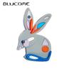 New Style Pins Brooches Woman Cute Acrylic Rabbit Shape Women Brooches Good Quality Girls Jewelry On Bags Clothes Gifts