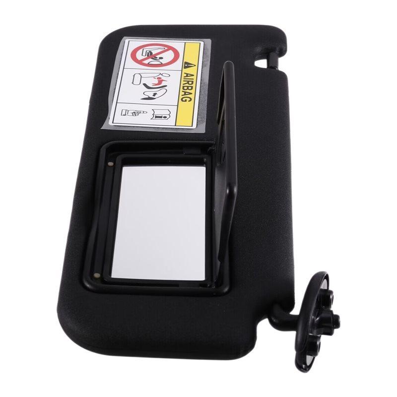 For Toyota Hilux Revo Rocco Rogue 2WD 4WD 2015- Compatible Black Side Sun Visor 74320-0KB00-C0 74310-0KC30-C0 Fit For