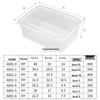 LIEI Transparent Sealable Storage Box