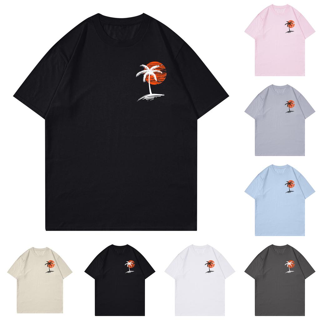 Футболка унисекс, повседневный свободный топ, удобная футболка с круглым вырезом