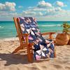 1PC Custom Name Bow Tie Party Invitation Beach Towel Highly Absorbent And Sand-Resistant Towel for Swimming, Pool, Yoga, And Travel Lightweight