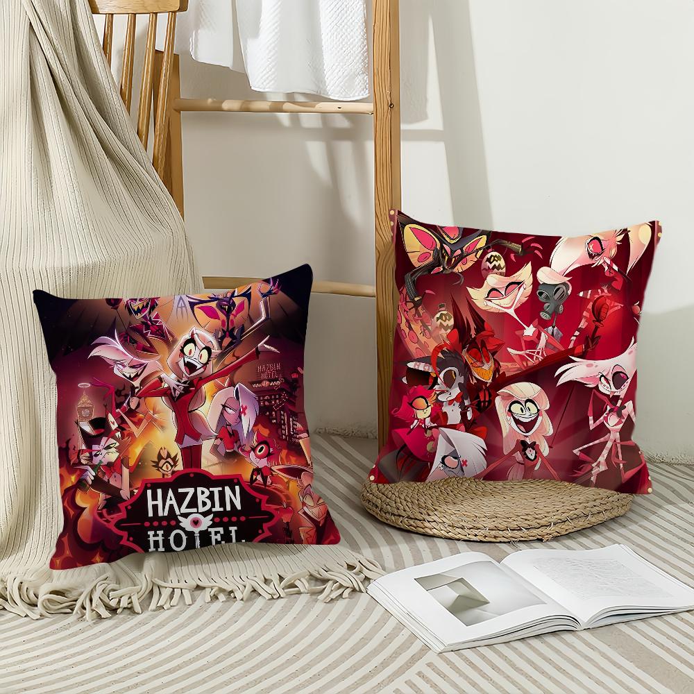 Аниме H-Hazbin H-Hotelаниме R-Ryusei S-Shidou Наволочка Домашний Декор Чехол для Подушки Подходит для Спальни Автомобиля Офиса Дивана