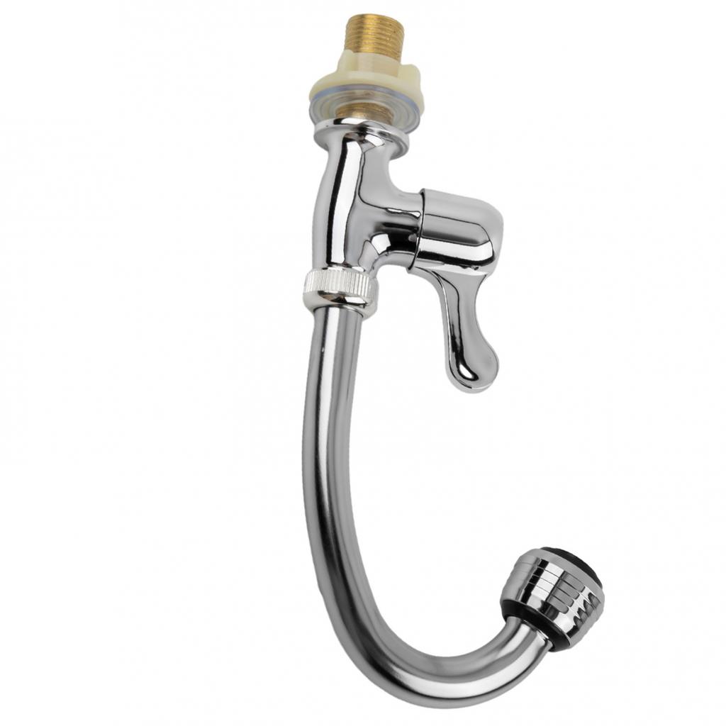 Смеситель для кухни, кран для мойки, вращение на 360°, пластик, сталь