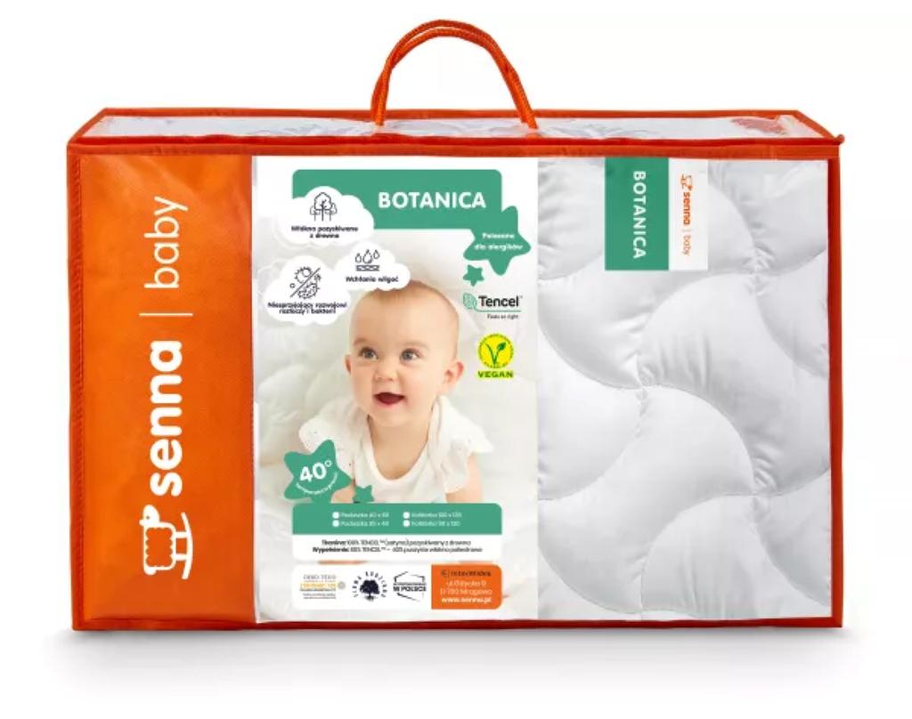 Komplet pościeli dziecięcej 100x135 + 40x60 botanica senna baby