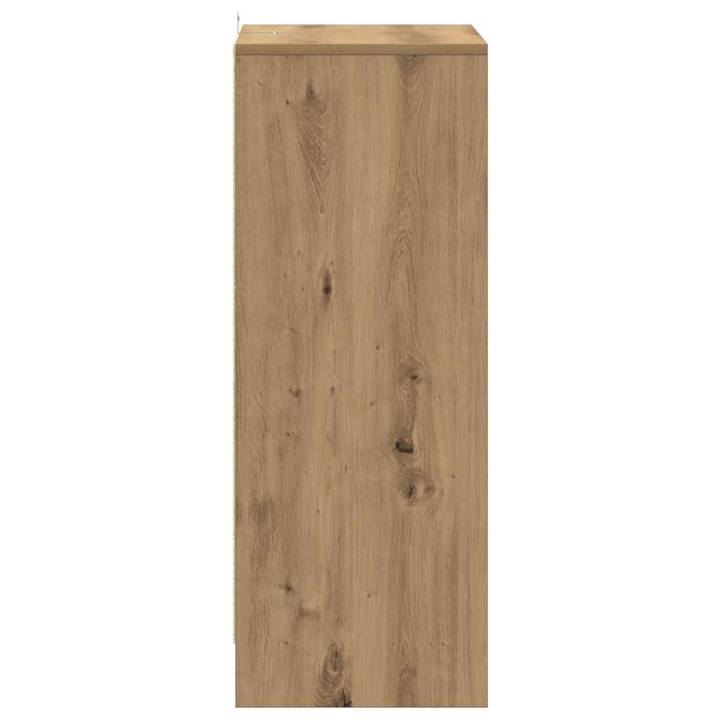Shoe Cabinet Artisan Oak 60 x 35 x 92 cm Particleboard
