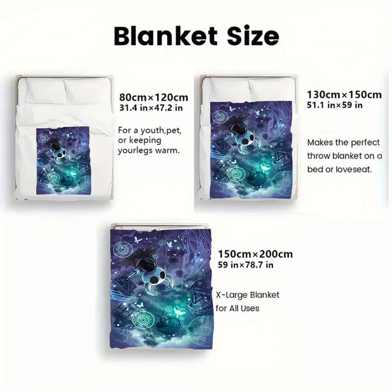 Cartoon print 2D Flat Pattern Flannel Blanket High quality All Seasons Warmth and Comfort Perfect for Christmas Gifts.PMT0914396