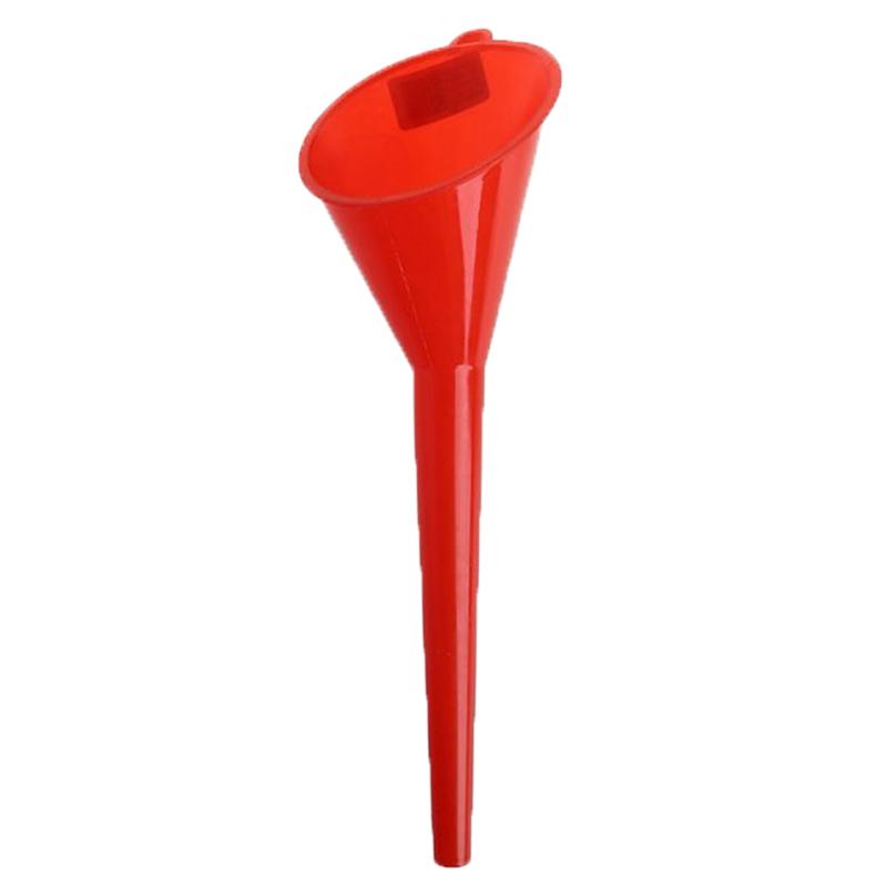 1/4Pcs Anti-splash Car Long Mouth Oil Funnel Filling Tool Gasoline Oil Fuel Plastic Motorcycle Engine Refueling Auto Accessories