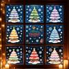 Removable Static Glass Window Sticker Waterproof Xmas Party Door Stickers  Festive Decorations
