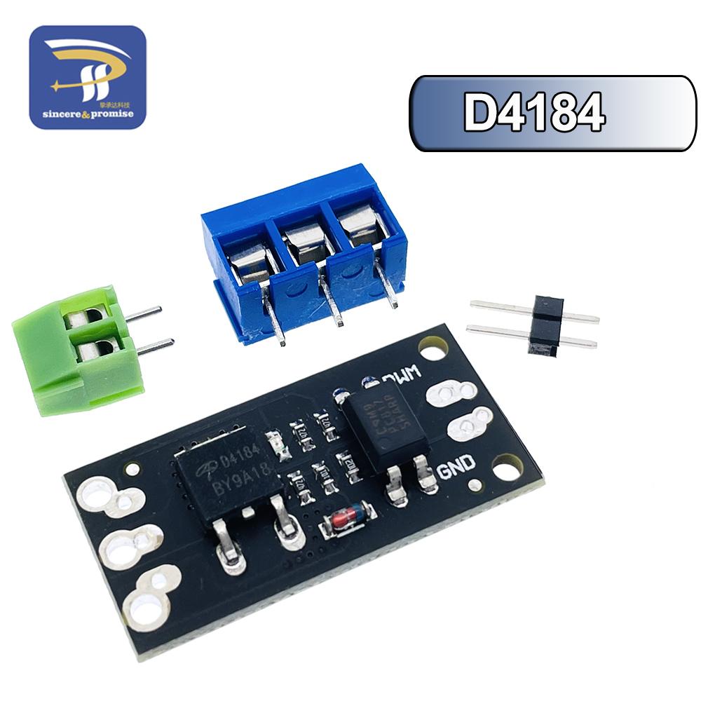 Изолированный MOSFET Модуль полевого транзистора 3В / 5В FR120N LR7843 D4184 AOD4184 Плата Замена реле Для Arduino и MCU