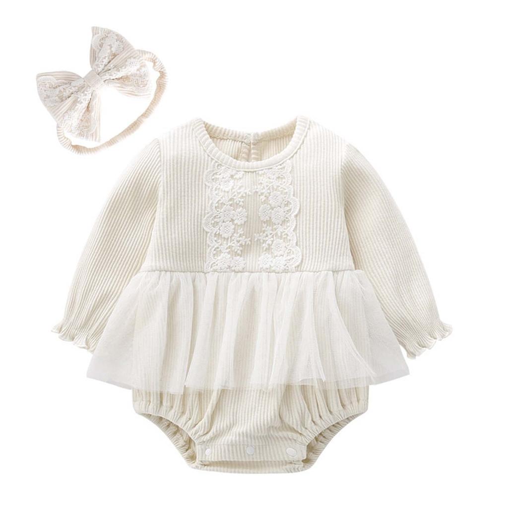 SLINX Детский комбинезон-платье боди с тюлем, милый цветочный, идеально подходит для 100-го дня, формального детского праздника, размер: детская юбка, принт, праздники, одежда,