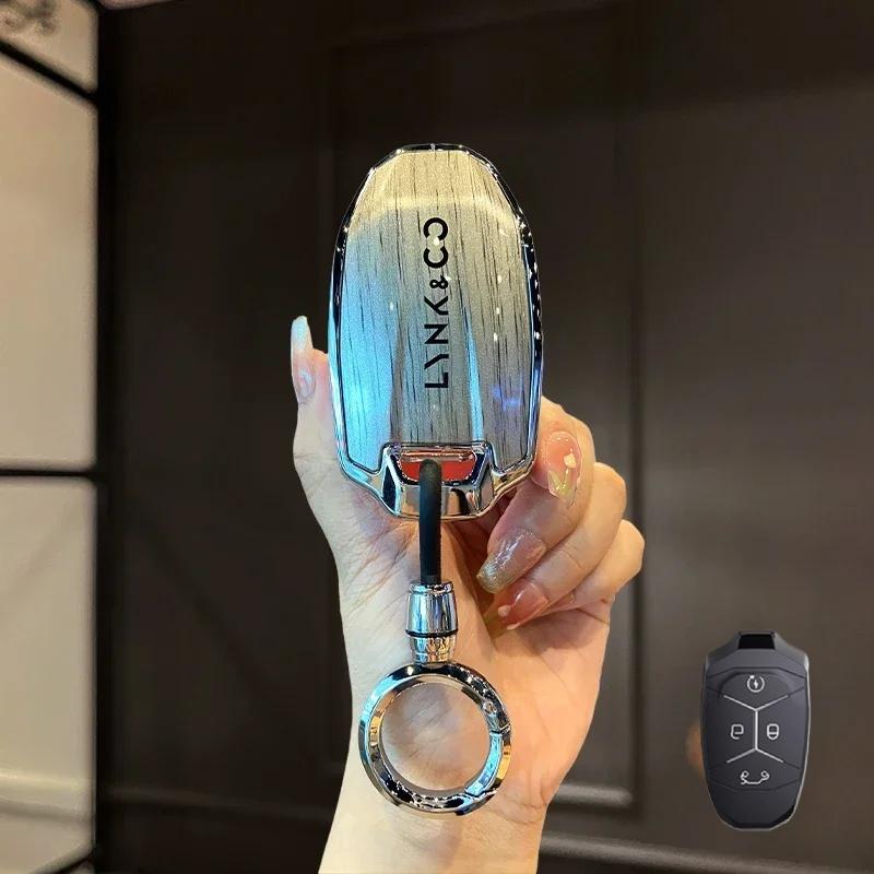 DCT4 High end personalized key case for men and women's car remote control protective case key chainFor LYNK&CO 03/09/01/02/06 /2023