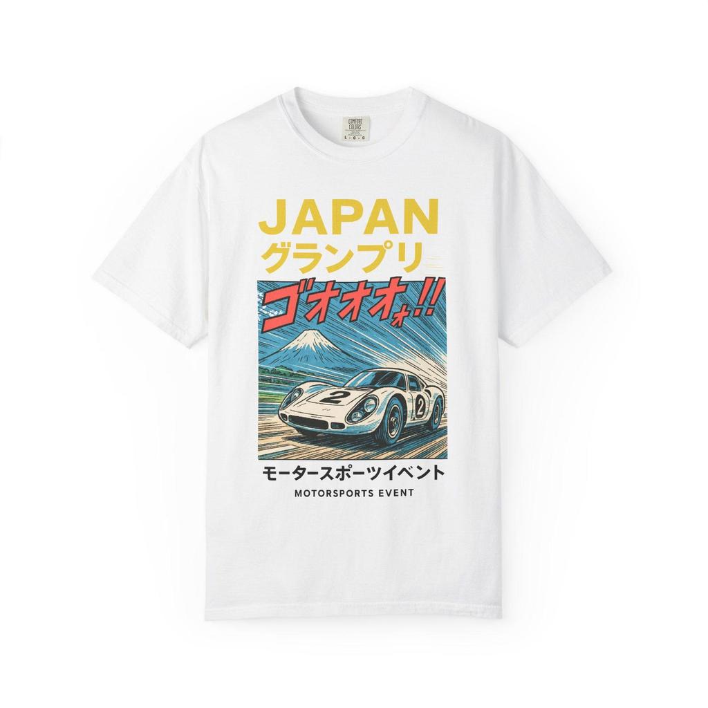 Japan Motorsports Graphic Tee: Unisex Retro Racing Shirt