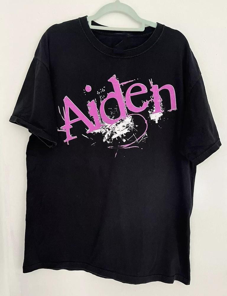 Редкая футболка Aiden Band с коротким рукавом Все размеры от S до 5XL NE005 Унисекс футболка