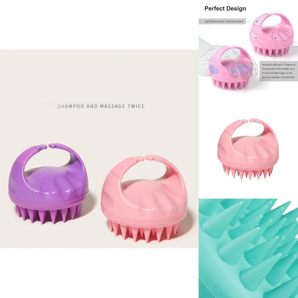 Попрощайтесь с запутанными волосами с помощью нашей силиконовой щетки для душа и ванны