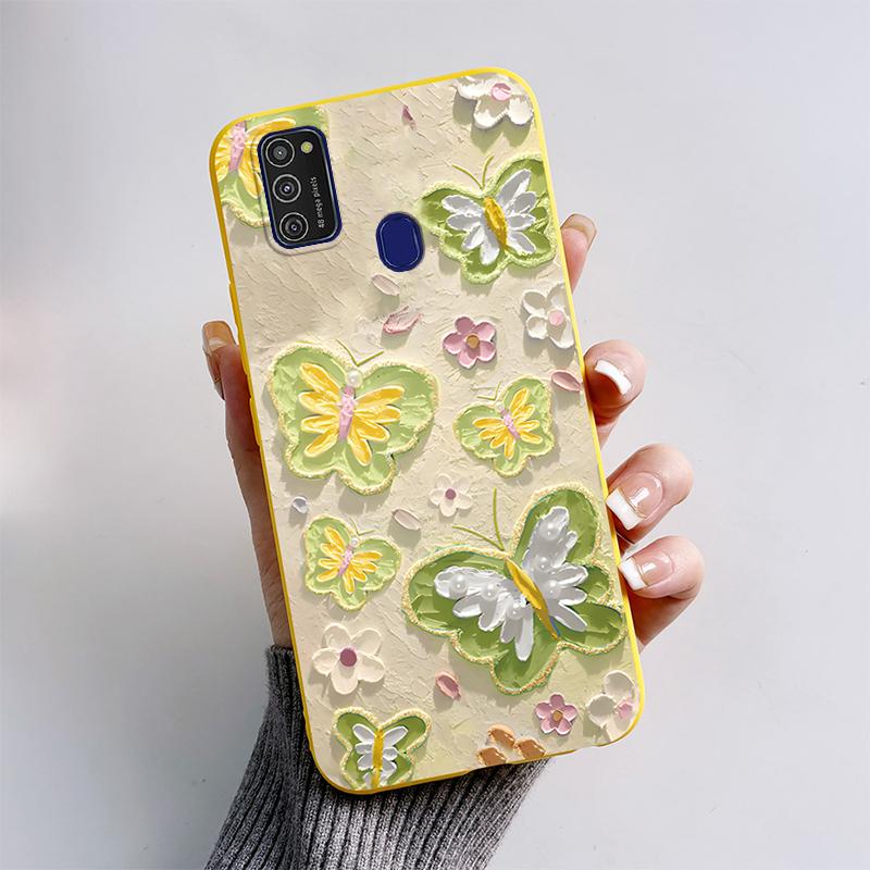 Для Samsung Galaxy M21 M30S M31 M31s Чехол Мягкий Силиконовый Задняя Крышка Телефона Для Samsung M31 M31S M30s M21 M 30 s Чехол Мультяшный Funda