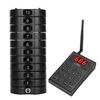 668‑S Wireless Guest PaginG Queuing System 1 Tastatur Sender+10 Coaster Pager