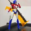 M Серия Aicynus Primera Arcee Красный и Синий Меха Сборная Модель M66339S+ Светодиодные Детали Коллекция Орнамент Игрушка Подарки на День Рождения