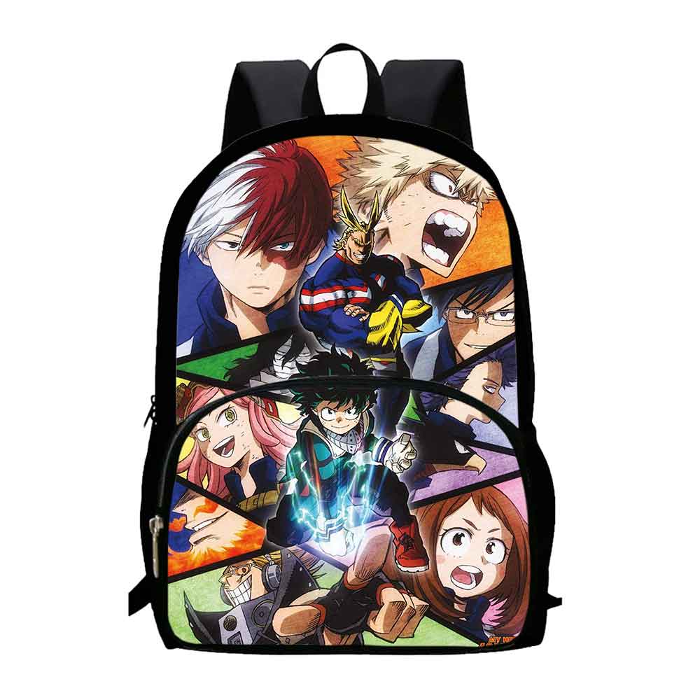 Рюкзак для школы My Hero Academia для 1-3 классов, школьные сумки с героями мультфильмов для мальчиков и девочек, сумка с принтом Amine Game для детей