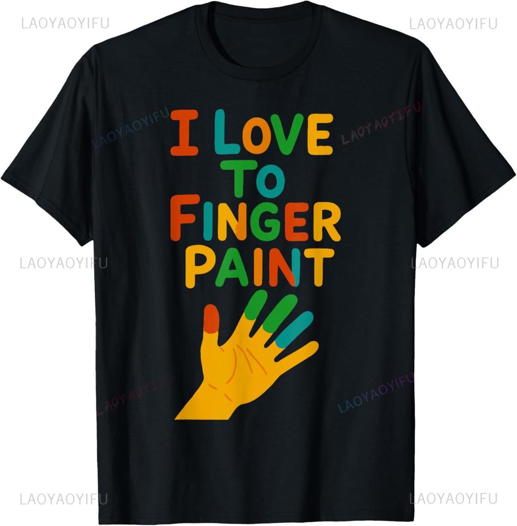 I Heart Love To Finger Paint Im Paint Cute couple Valentines Day Unisex and Womens gender Tshirt