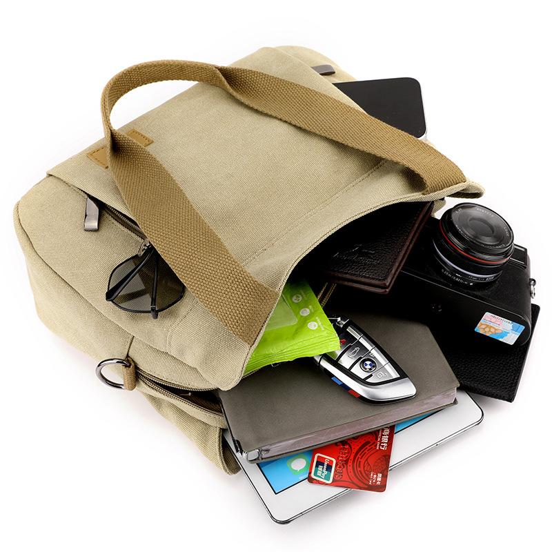 Сумка через плечо женская сумка тренд простая модная большая вместительная ручная сумка через плечо из холста