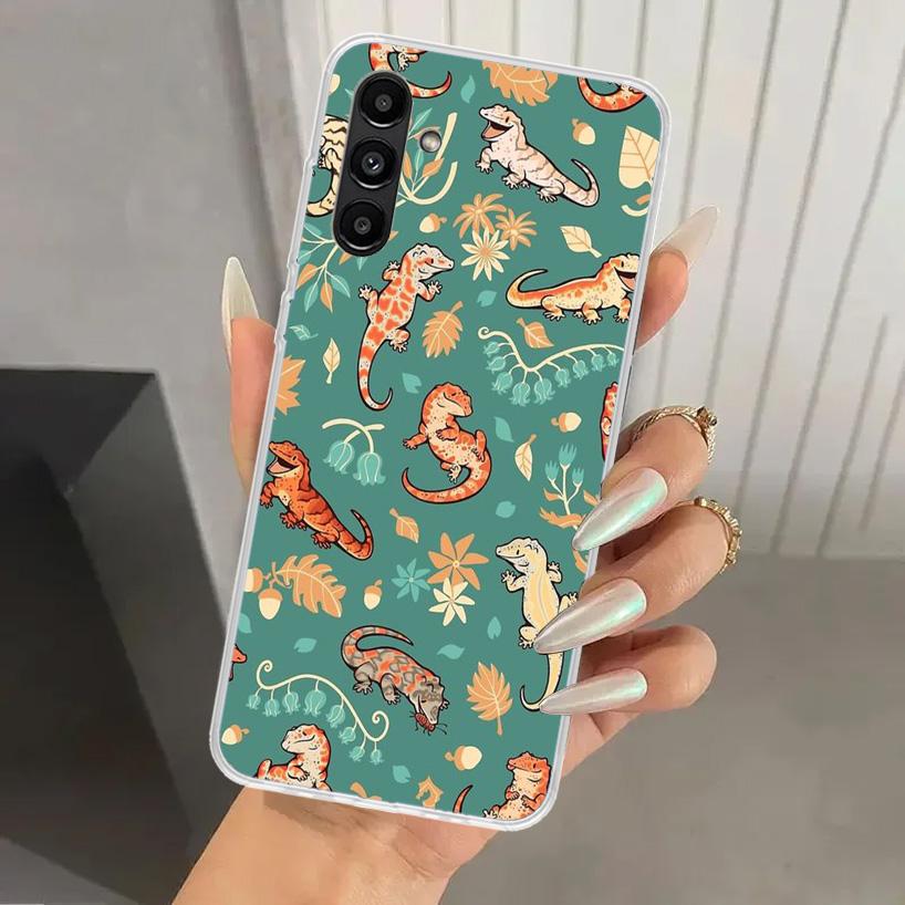 Lizards Geckos Phone Case for Samsung Galaxy A17 A16 A37 A26 A36 A57 A56 A15 A25 A35 A55 A14 A24 A34 A54 A13 A23 A33 A53 Galaxy