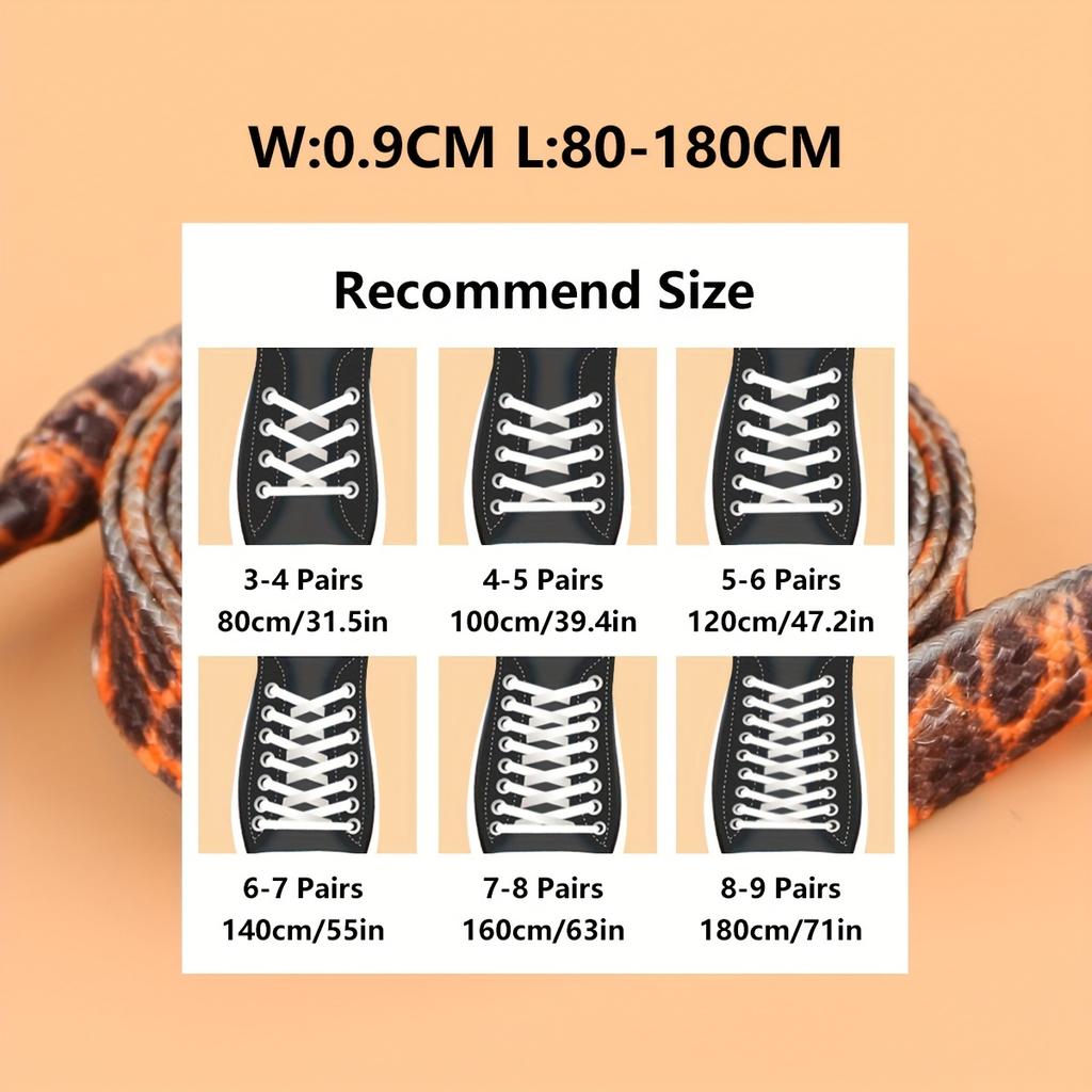 1 пара спортивных шнурков для мужчин и женщин, шнурки для парусиновой обуви, спортивные шнурки для маленьких белых кроссовок, черные шнурки, плоские, с леопардовым принтом