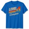 Level 4 Complete Unisex T Shirt Vintage 4th Wedding Anniversary Graphic Tee