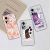 Чехлы для телефонов для OPPO A3 Reno 11 Narzo 70 Realme P1 C67, бампер «Красивые девушки-космонавты», прозрачный защитный мягкий силиконовый модный корпус из ТПУ для OPPO