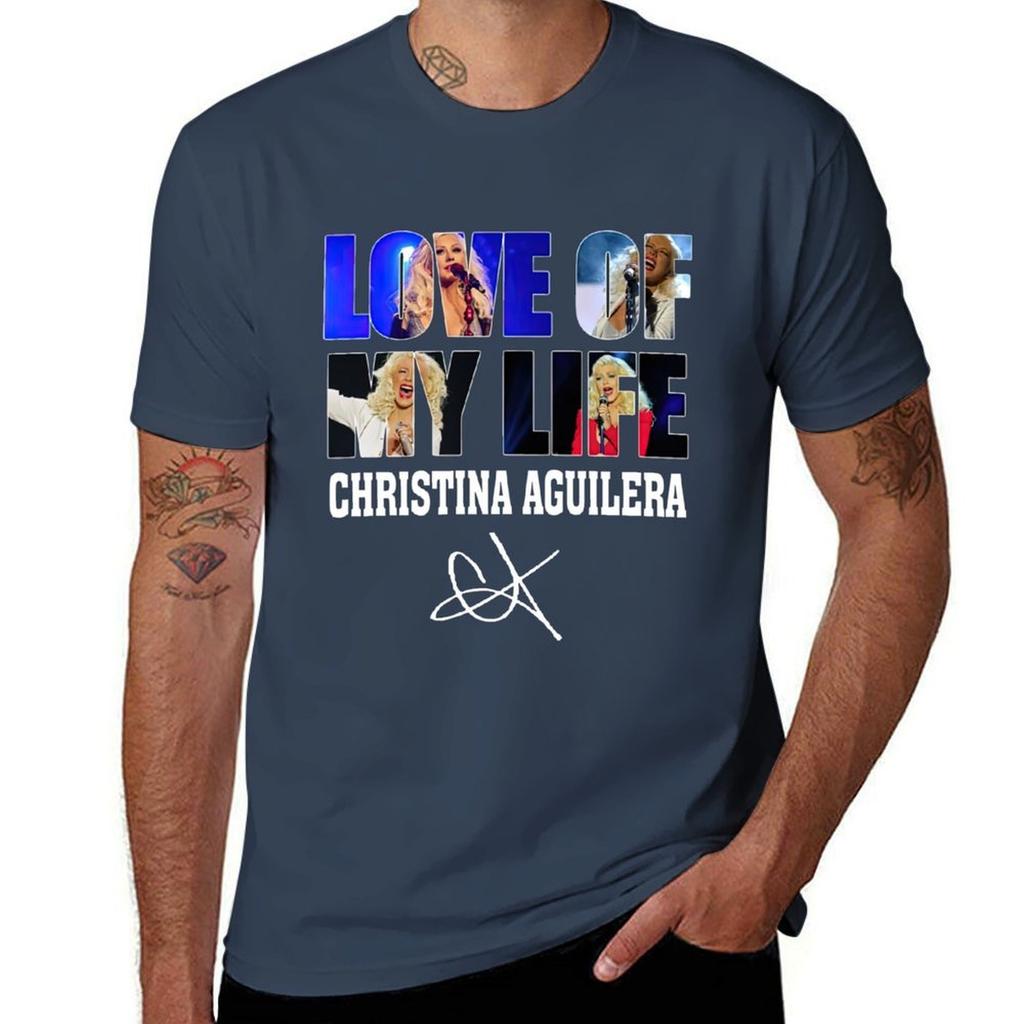 Love Of My Life Christina Aguilera Tshirt Casual Trendy Streetwear Tee Shirt