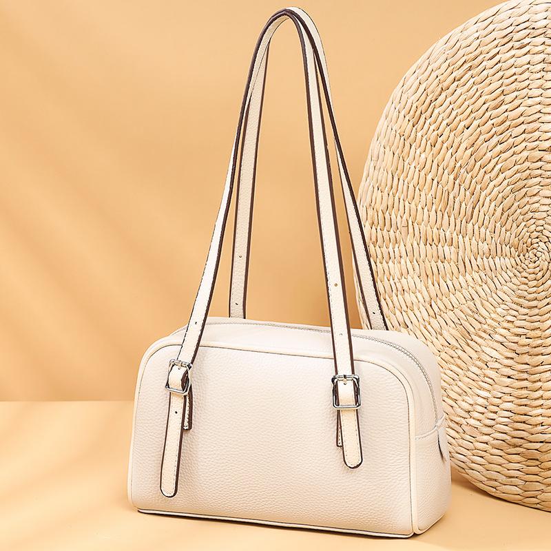 Сумка подмышкой из коровьей кожи первого слоя, модная женская сумка через плечо из натуральной кожи