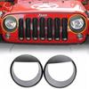07-17 Jeep JK Wrangler Решетка Кольцо для фар в стиле Птица