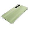 For Samsung Galaxy A35 5G Back Cover WANLONFENG TM Series 2.0mm Clear TPU Phone Case (Big Lens Hole)
