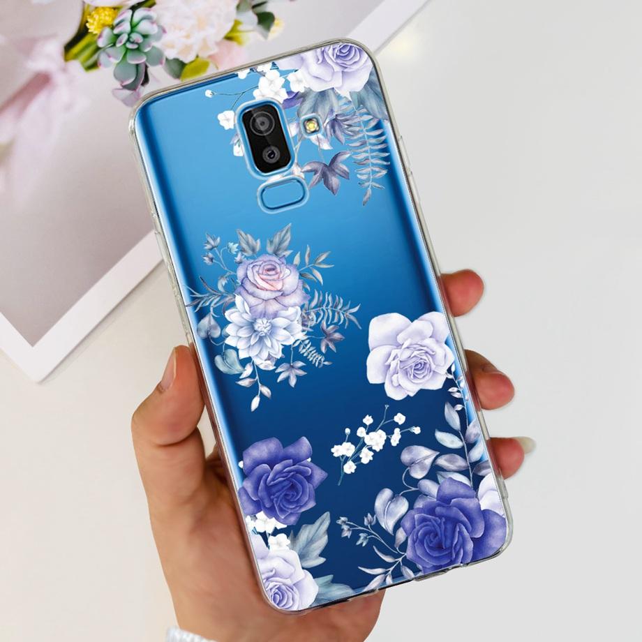 Для Samsung Galaxy J8 2018 Мягкий силиконовый чехол для телефона для Samsung J8 2018 J810F J810 Задняя крышка для Samsung J8 J 8 2018 Прозрачный чехол