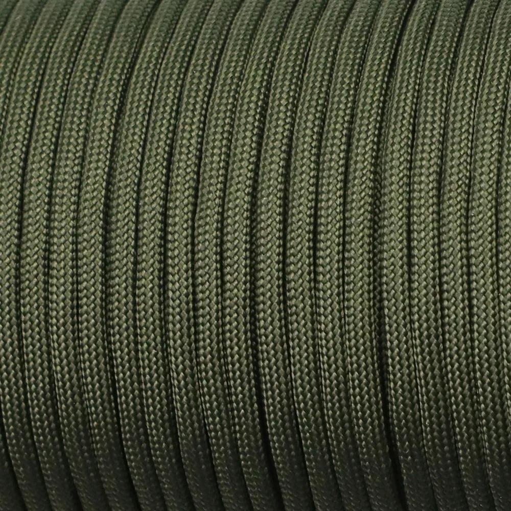 7-Cores 550 Paracord Rope 5 15 30 M Dia.4mm Cord For Outdoor Camping Survival Lanyard Parachute Hiking Tent Accessories