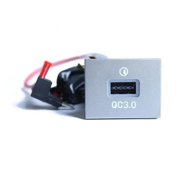Быстрая автомобильная зарядная розетка 12 В/24 В QC3.0 USB PD Type C, зарядная розетка, адаптер питания для Ford Focus 2 2004-2011 mk2, аксессуары