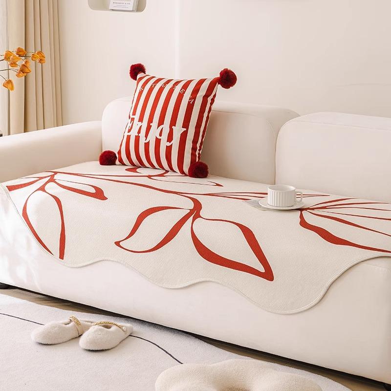 Подушка для дивана неправильной формы, нескользящая, для гостиной, прямой чехол для дивана, полотенце, чехол для дивана