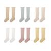 Warm and Comfortable Baby Socks for Four Season Boys and Girls Long Stockings Solid Color for Infants Aged 0 To 3 Years