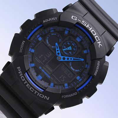 CASIO G-SHOCK GSHOCK GA-100-1A2 ( GA 100 1A2 GA1001A2 GA-100 GA-100-1A ) Наручные часы для мужчин