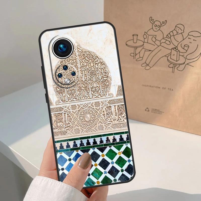 Ислам Мусульманская Мечеть Для Honor Magic 8 5 6 7 Pro Чехол Для Honor 400 200 Lite 50 70 90 X8c X8b X9a X9b X9c X9d Win