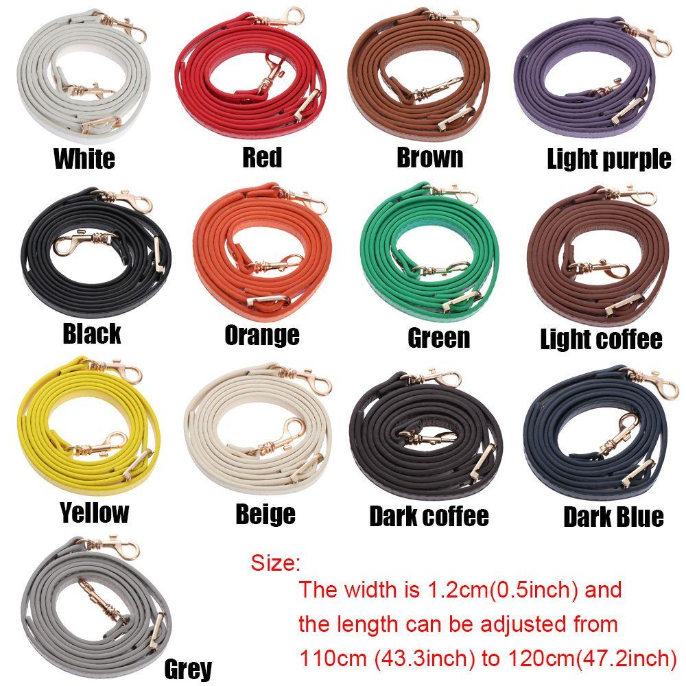 Модные сменные регулируемые сумки через плечо, аксессуары для сумок, ремни для сумок, кожаный ремешок