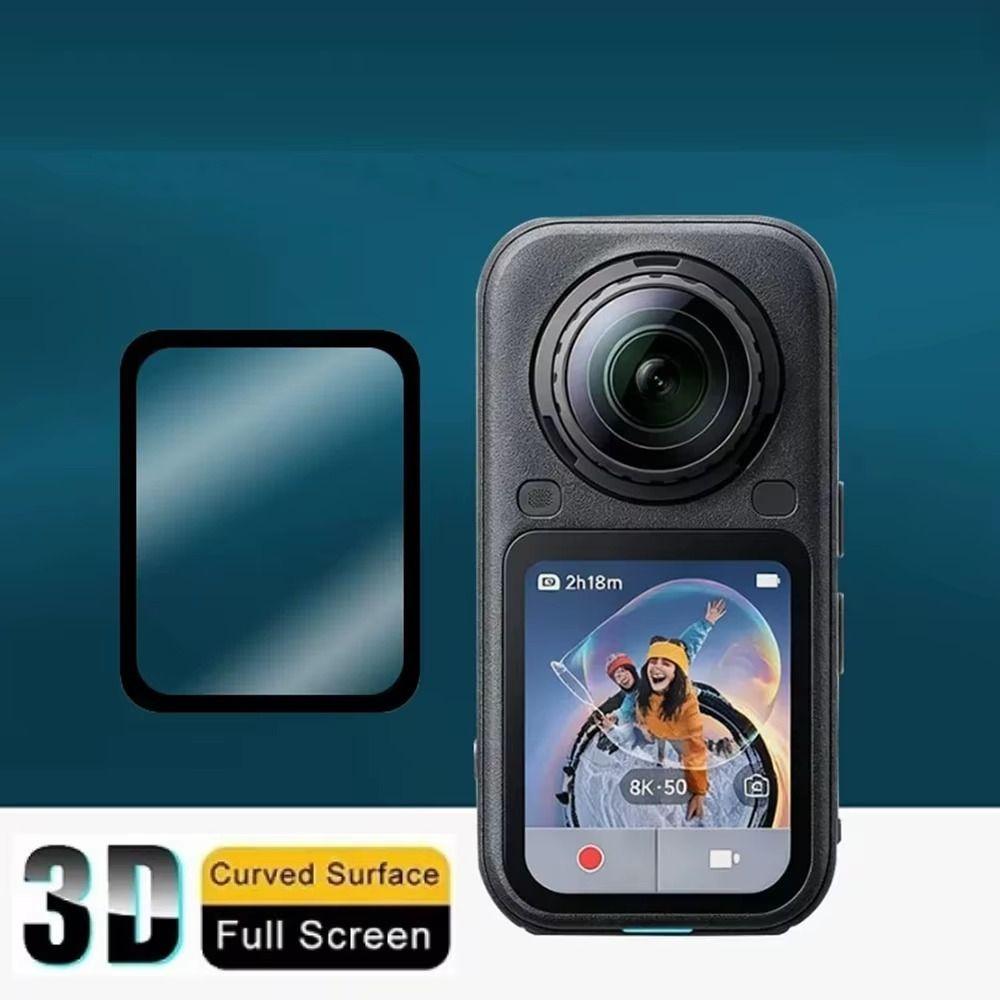 1/2/3Pcs Soft PMMA Protective Films HD Camera Screen Cover for Insta360 X6 Action Camera Accessories