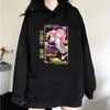Anime Kanroji Mitsuri Print Sweatshirt Women'S Casual Top Harajuku Fashion Hooded Sweatshirt Long Sleeve