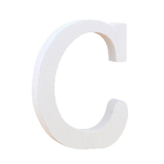 Puntos деревянные английские буквы алфавита символ орнамент свадьба DIY украшение