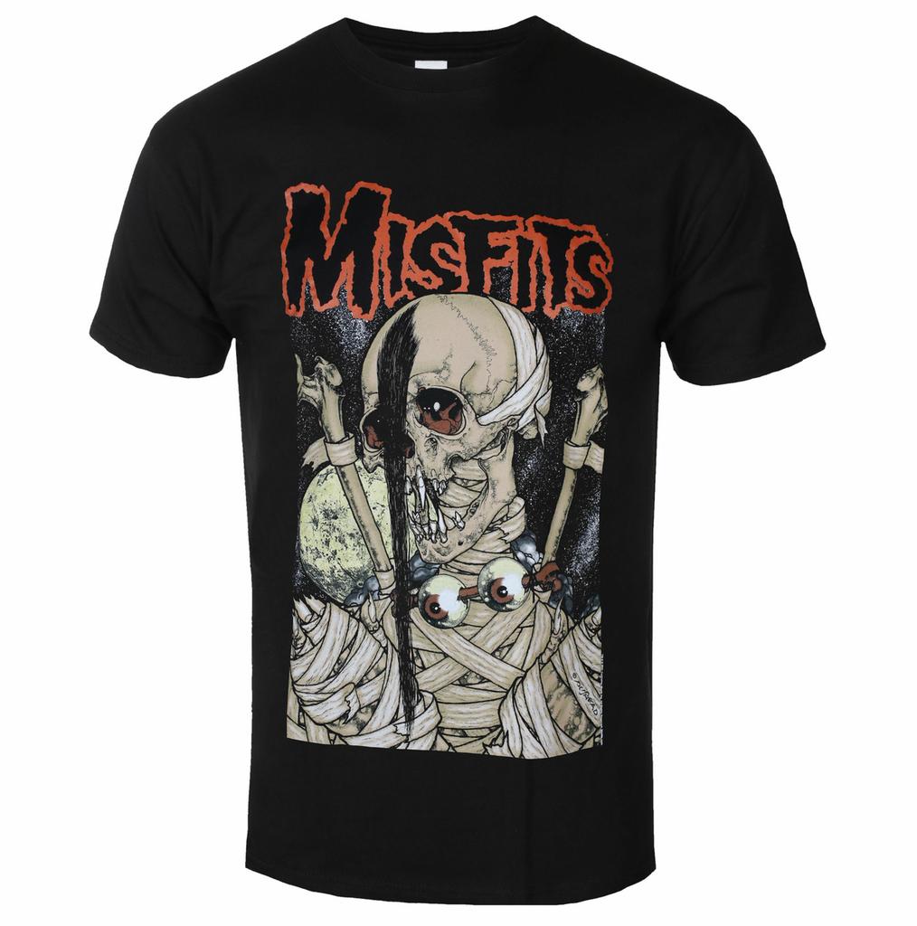 Летняя футболка с графическим принтом Misfits Хлопковая Унисекс С коротким рукавом Модный бренд Футболка Роскошная Повседневная Винтажные футболки