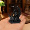 Уникальные Атмосферные Украшения 3D Печатная Фигурка Анубиса Луна, Статуэтка Древнеегипетской Мифологии, Черные Матовые Домашние Акценты Темный Стиль Волк Настольный