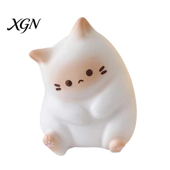Nervousness Relief Toy Stress Cartoon Cat Soft Stretchy Fat Kitten Squeeze Relaxation Anxiety Reduction Animal Sensory Party Favors Gadget