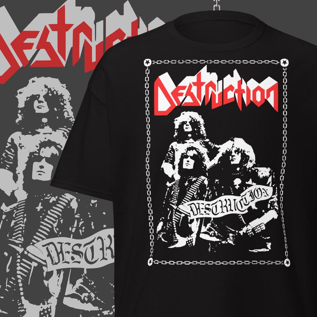 Футболка группы Destruction Old School Thrash Metal Мерч
