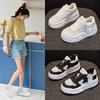 Small Man Thick-soled Inner Height Increase Small White Shoes Women's 2025 Spring New Fashionable Versatile Lightweight Casual Sports Shoes