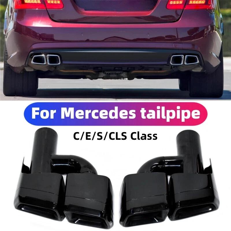 Нержавеющая сталь Выхлопная труба Глушитель для Mercedes C/E/S класса (W204/212/W221)