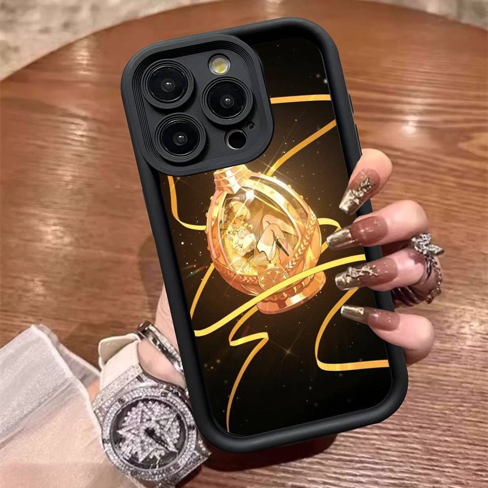 Чехол для телефона из ТПУ с изображением девушки из аниме Puella Magi Madoka Magica для iPhone 17 16 15 14 13 12 11 Pro Max Plus